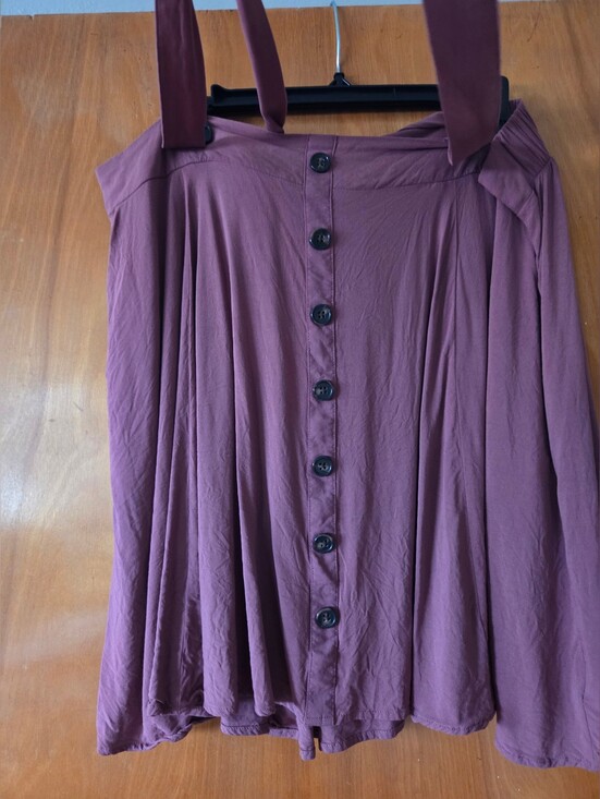 torrid Dresses & Skirts - torrid Plum Button-Front Circle Skirt